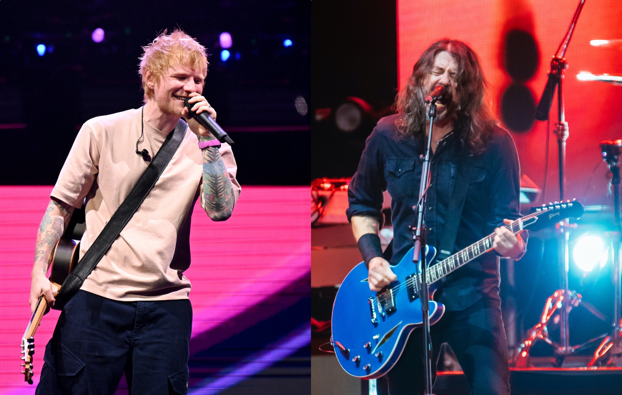 Ed Sheeran Rocks Jimmy Kimmel Live! with Star-Studded Band for 'Drive ...